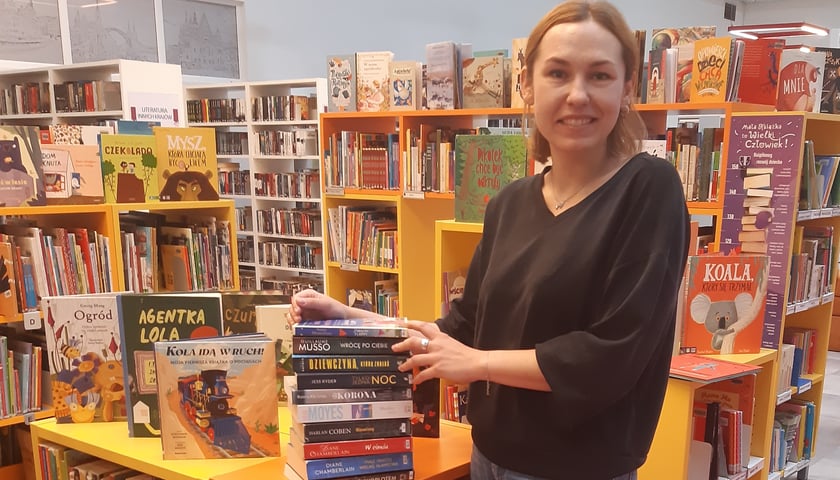 Marta Graf, kierowniczka biblioteki przy ul. Namysłowskiej