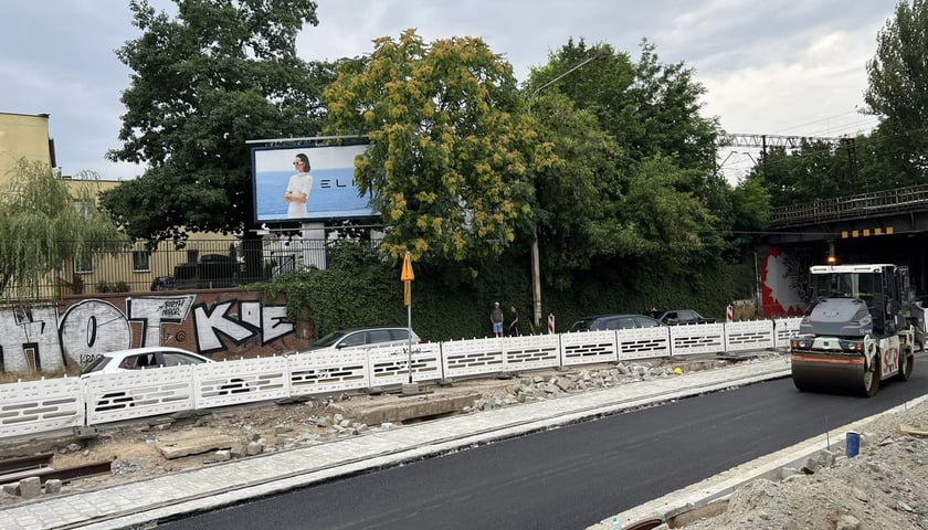 Przebudowa placu Staszica, lipiec 2023