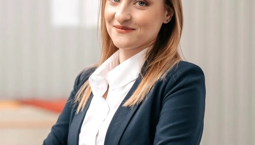 Weronika Urbańska z PWr, która odpowiada na ekopytania czytelników biuletynu