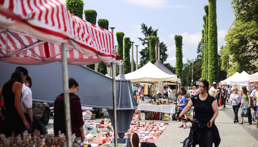 Giełda staroci pod Iglicą