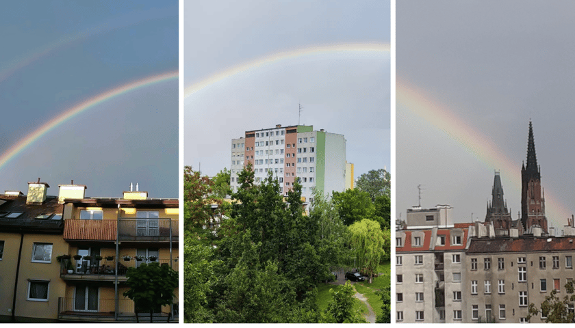 Tęcza nad Wrocławiem