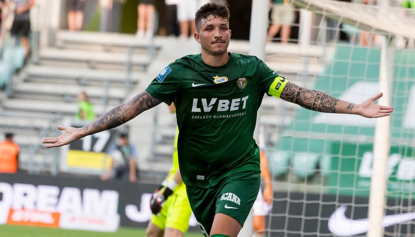 Erix Exposito, kapitan i napastnik Śląska Wrocław