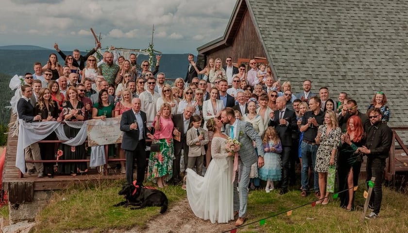 Wesele Joanny i Oskara Krzewińskich na Hali Szrenickiej