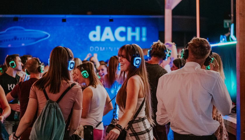 Silent Disco na Dachu Dominikańska