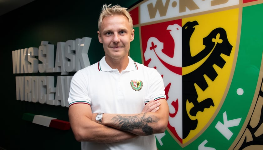 Daniel Łukasik, nowy zawodnik Śląska Wrocław