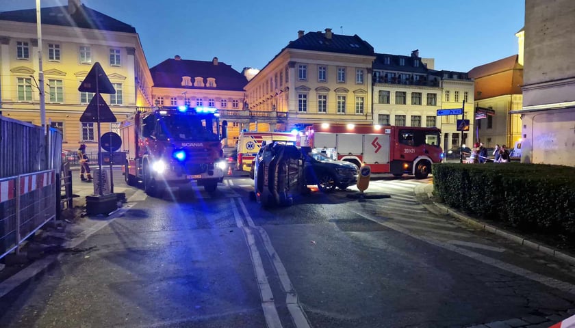 Wypadek na skrzyżowaniu Gepperta i Kazimierza Wielkiego