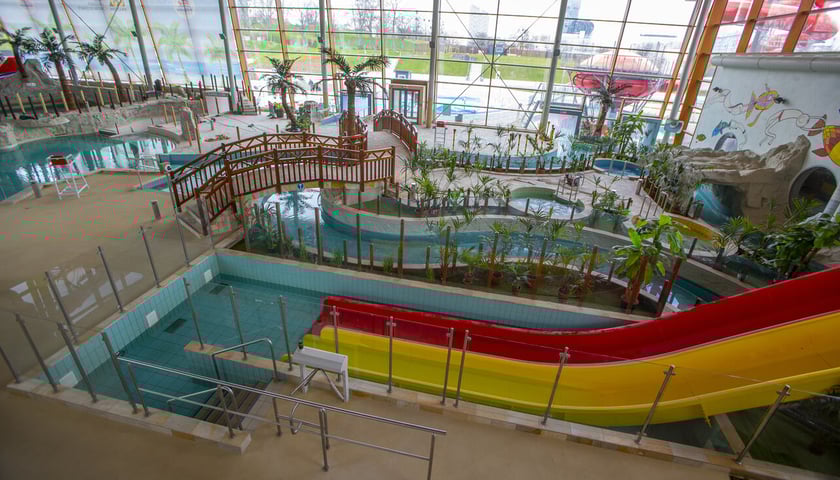 <p>Aquapark przy ul. Borowskiej</p>