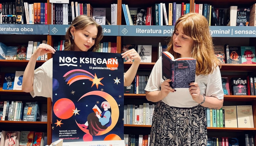 13 жовтня в дев'ятьох книгарнях Вроцлава пройде „Ніч книгарень 2023”
