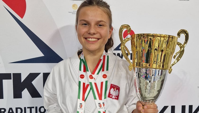 Emilia Kozikowska  Mistrzyni Europy w Karate Tradycyjnym Kumite