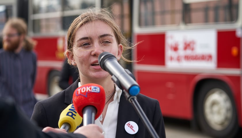 Sofija Głuch, uczennica IX LO we Wrocławiu