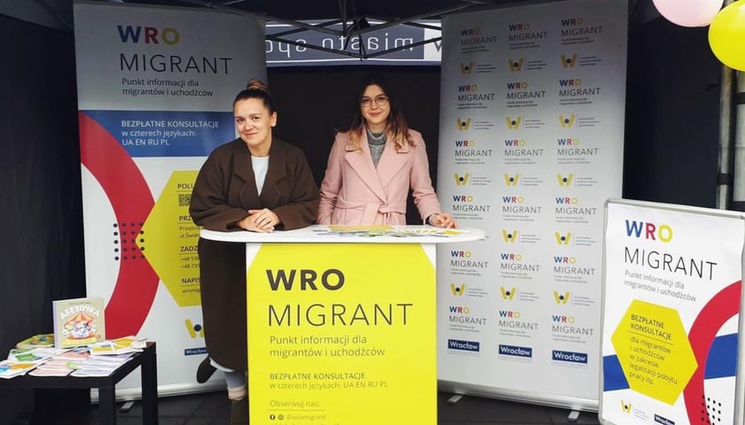 Zespół WroMigrant podczas Święta Krajowej Administracji Skarbowej we Wrocławiu