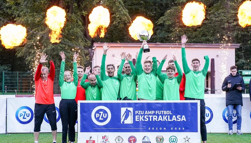 Drużyna Śląska występująca w PZU Amp Futbol Ekstraklasie