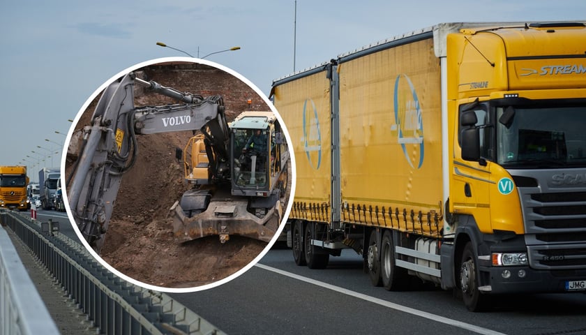 Korek na trasie szybkiego ruchu. Zdjęcie ilustracyjne