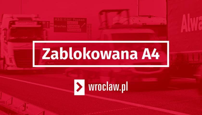Napis zablokowana A4