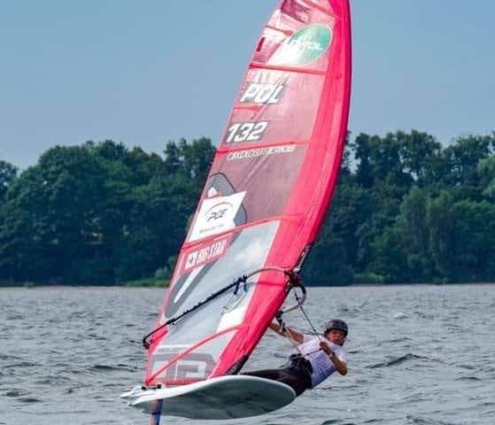 14-letni żeglarz z Wrocławia, Karol Nowacki, na jednej z tras