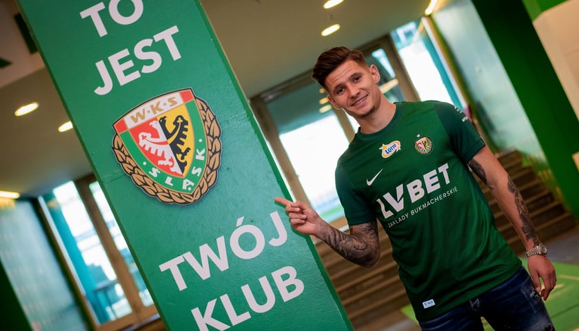 Patryk Klimala, nowy zawodnik WKS-u