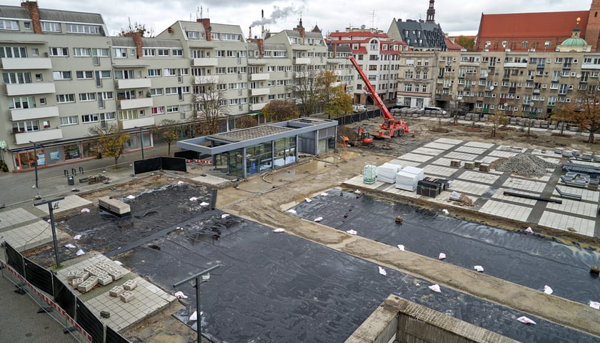 Przebudowa placu Nowy Targ
