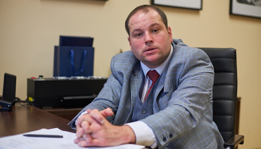 <p>Michał Piechel społeczny doradca prezydenta Wrocławia do spraw os&oacute;b z niepełnosprawnością</p>