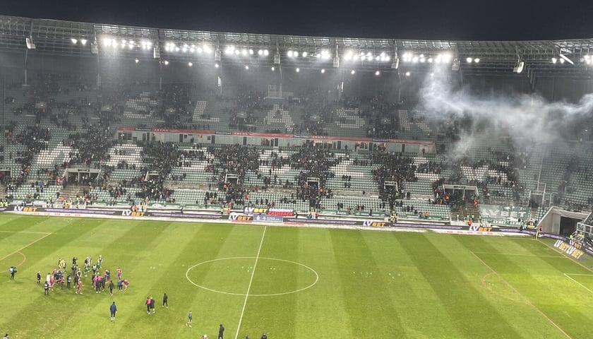 <p>Mecz WKS Śląsk i Rakow Częstochowa zakończony remisem 1:1</p>