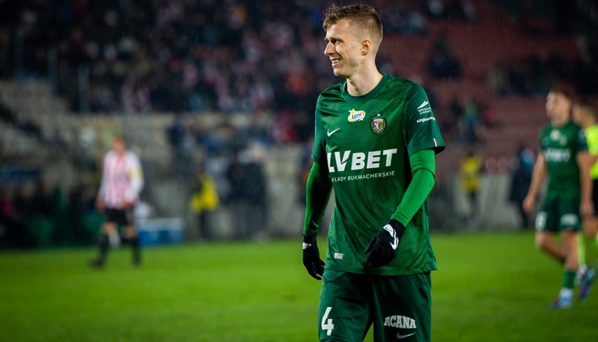 Łukasz Bejger, stoper Śląska Wrocław