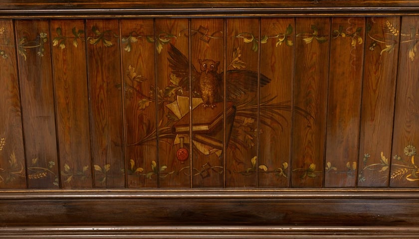 <p>Pałac Korn&oacute;w w Pawłowicach - wnętrze</p>