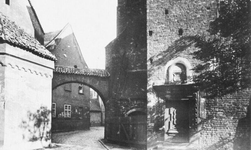 Ostrów Tumski 100 lat temu