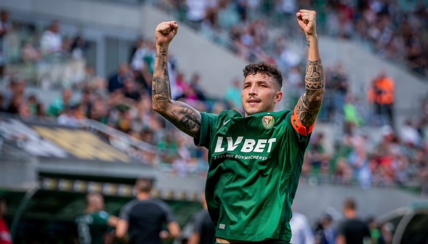 Erik Exposito w historii spotkań Śląska Wrocław z Zagłębiem Lubin strzelił już 7 goli dla Wojskowych