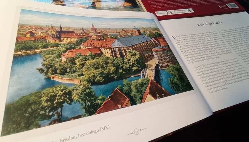 album "Miasto nad Odrą" autorstwa Mariusza Kotkowskiego i Tomasza Sielickiego