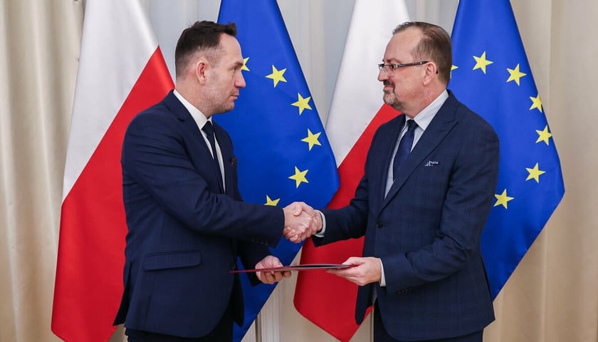 Od prawej strony: Maciej Awiżeń i Tomasz Szymański
