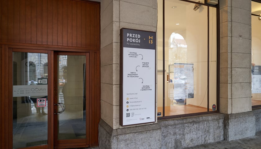 PrzedPokój H13 pod swoim nowym adresem przy ul. Świdnickiej 43-45