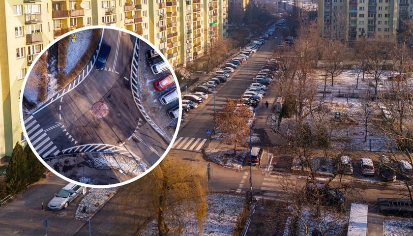 Ulica Zemska na Nowym Dworze po remoncie