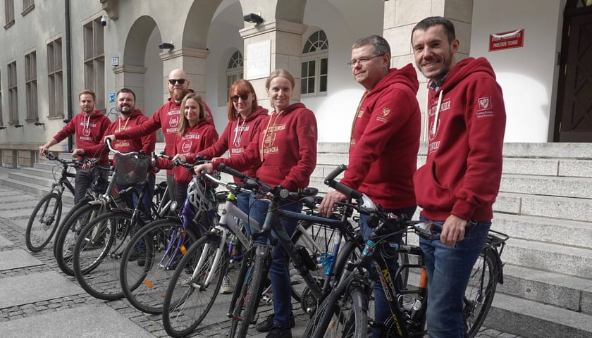 Na Politechnice Wrocławskiej rowerzyści mają mocną reprezentację