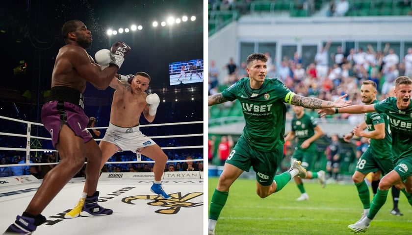 Na Tarczyński Arena Wrocław w 2023 roku - oprócz piłkarzy Śląska - prym wiedli także Oleksandr Usyk i Daniel Dubois podczas historycznej gali bokserskiej