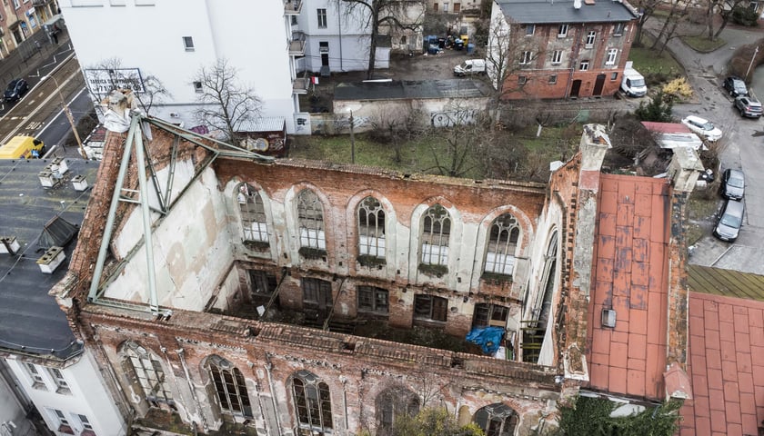 Ruina kaplicy Chrystusowej (ul. Żabia Ścieżka 1)