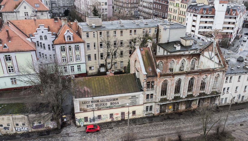 Ruina kaplicy Chrystusowej (ul. Żabia Ścieżka 1)