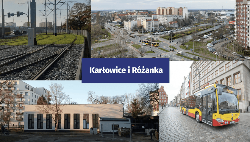Inwestycje na osiedlu Karłowice, Różanka we Wrocławiu