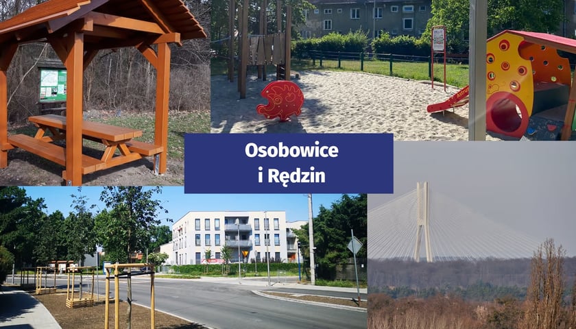 Inwestycje na osiedlu Osobowice, Rędzin we Wrocławiu