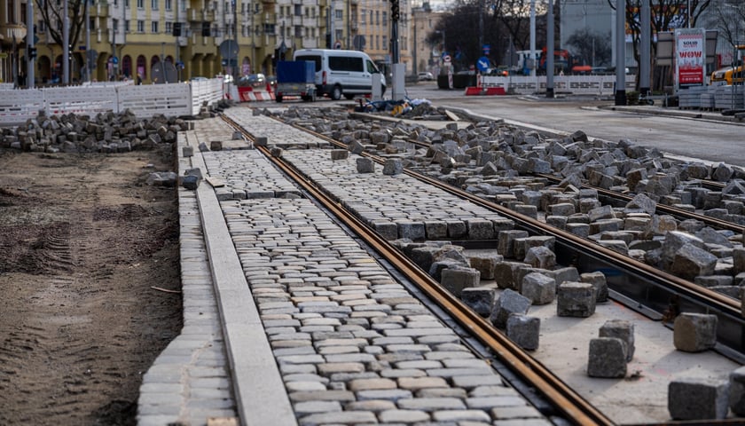 Przebudowa ul. Pomorskiej - styczeń 2024
