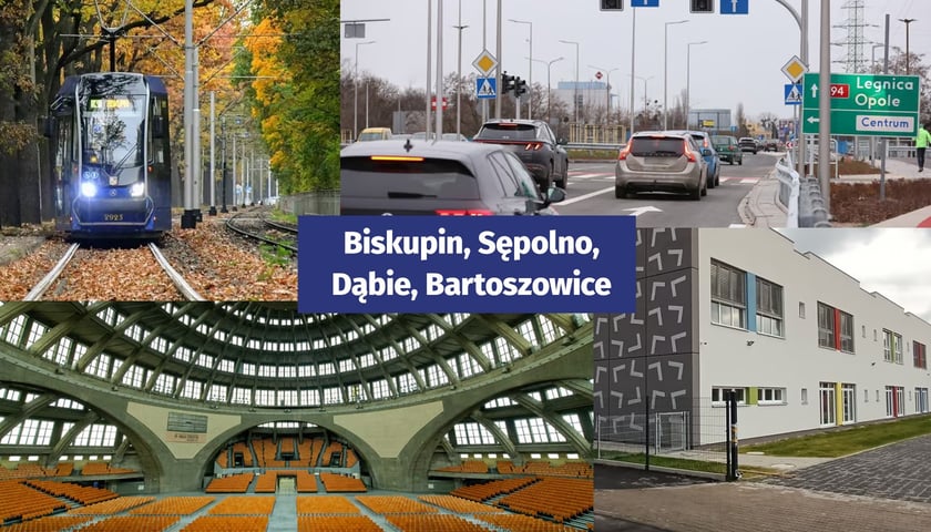 Inwestycje na osiedlu Biskupin, Sępolno, Dąbie, Bartoszowice we Wrocławiu