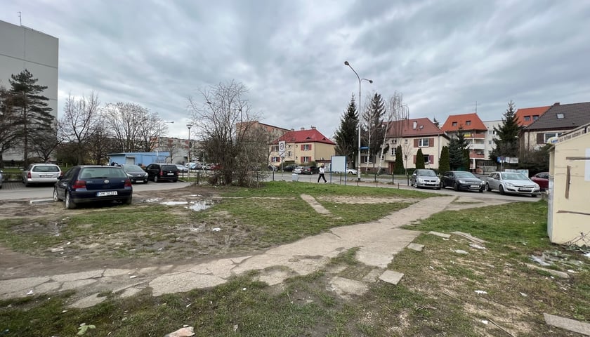 Skwer przed realizacją