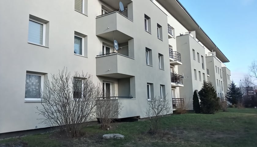 Wyremontowane budynki przy ul. Pleszewskiej