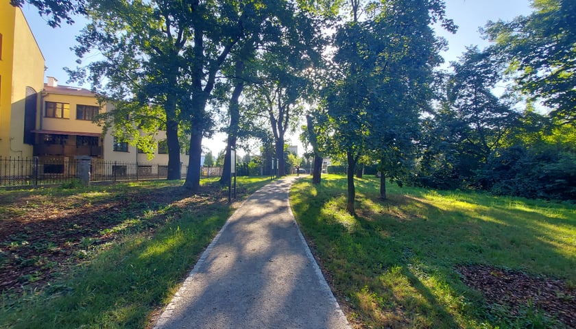 Park przy ul. Łużyckiej/Osobowickiej