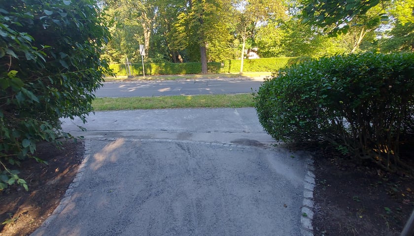 Park przy ul. Łużyckiej/Osobowickiej