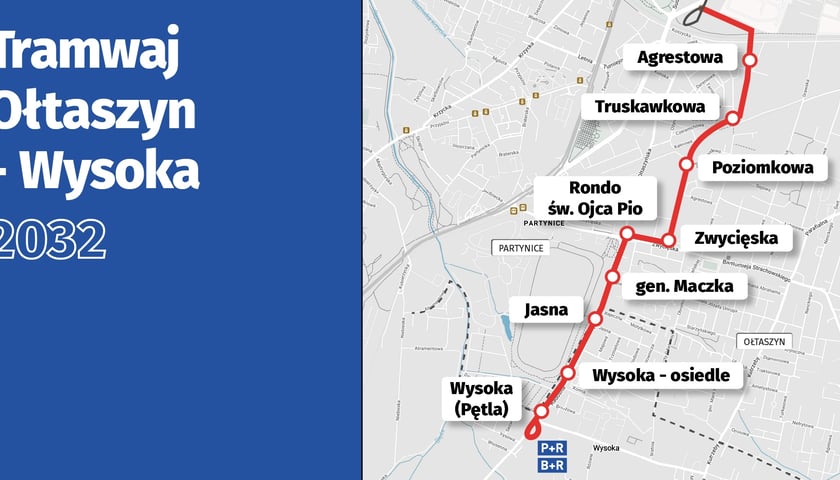 Trasa tramwajowa Ołtaszyn-Wysoka