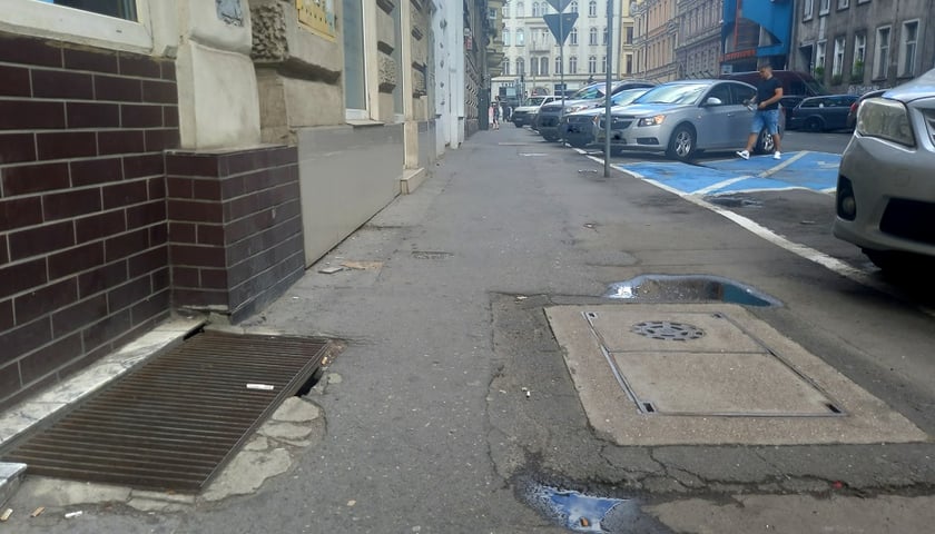 Remont chodnika w ul. Rejtana