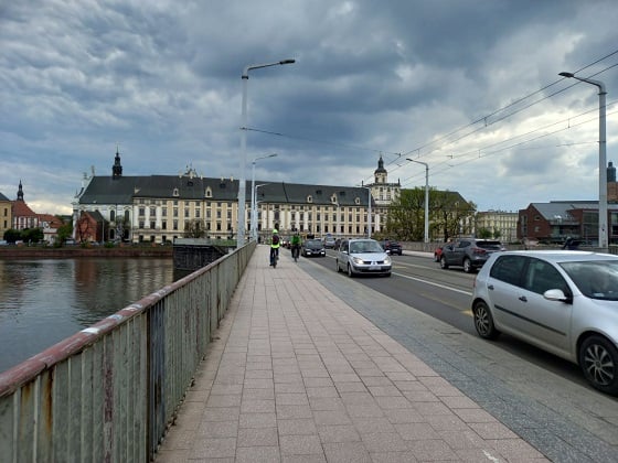 Remont mostów Uniwersyteckich.