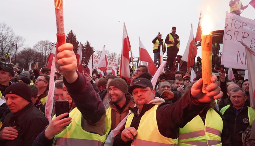 <p>Protest rolnik&oacute;w</p>