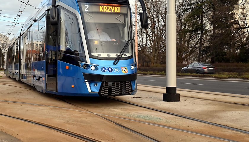 Tramwaj MPK Wrocław - linia 2. 