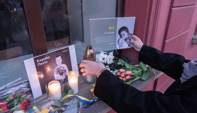 Uroczystości związane z drugą rocznicą wybuchu wojny w Ukrainie (24 lutego 2024)