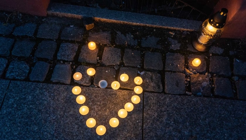 Uroczystości związane z drugą rocznicą wybuchu wojny w Ukrainie (24 lutego 2024)